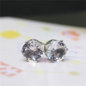 New, Stunning Austrian clear stud crystal earrings